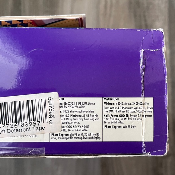 Print Artist 4.0 Platinum Sierra Home 1997 4-CD Windows 95 / Macintosh NEW - Picture 13 of 13